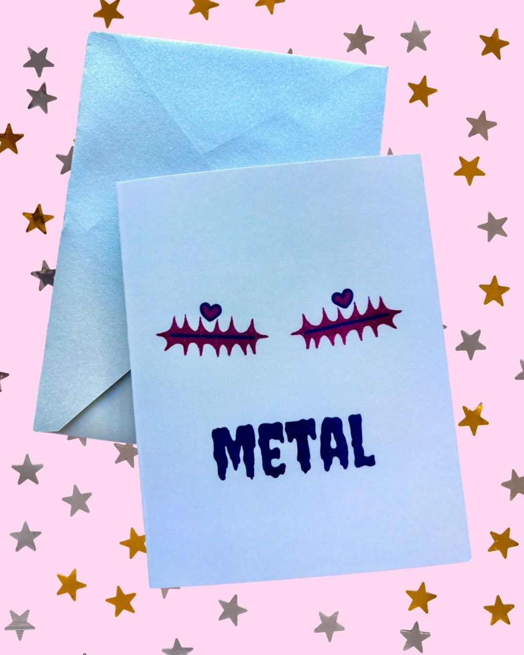 Metal Top Surgery Scars Card
