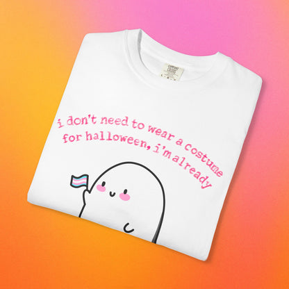 "Republican's Nightmare" Halloween Trans Ghost Tee