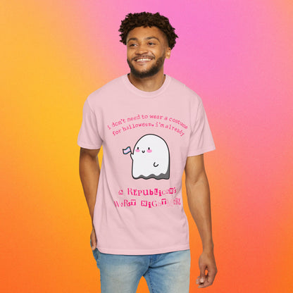 "Republican's Nightmare" Halloween Trans Ghost Tee