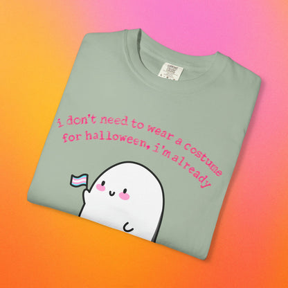 "Republican's Nightmare" Halloween Trans Ghost Tee