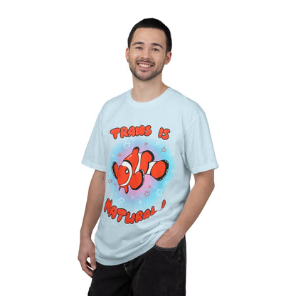 Trans is Natural Clownfish Colorful Ocean LGBTQ+ T-Shirt