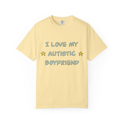I Love My Autistic Boyfriend T-shirt