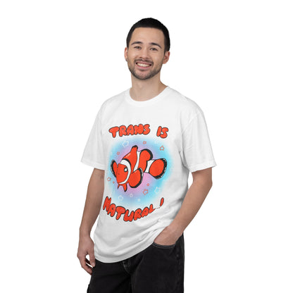 Trans is Natural Clownfish Colorful Ocean LGBTQ+ T-Shirt