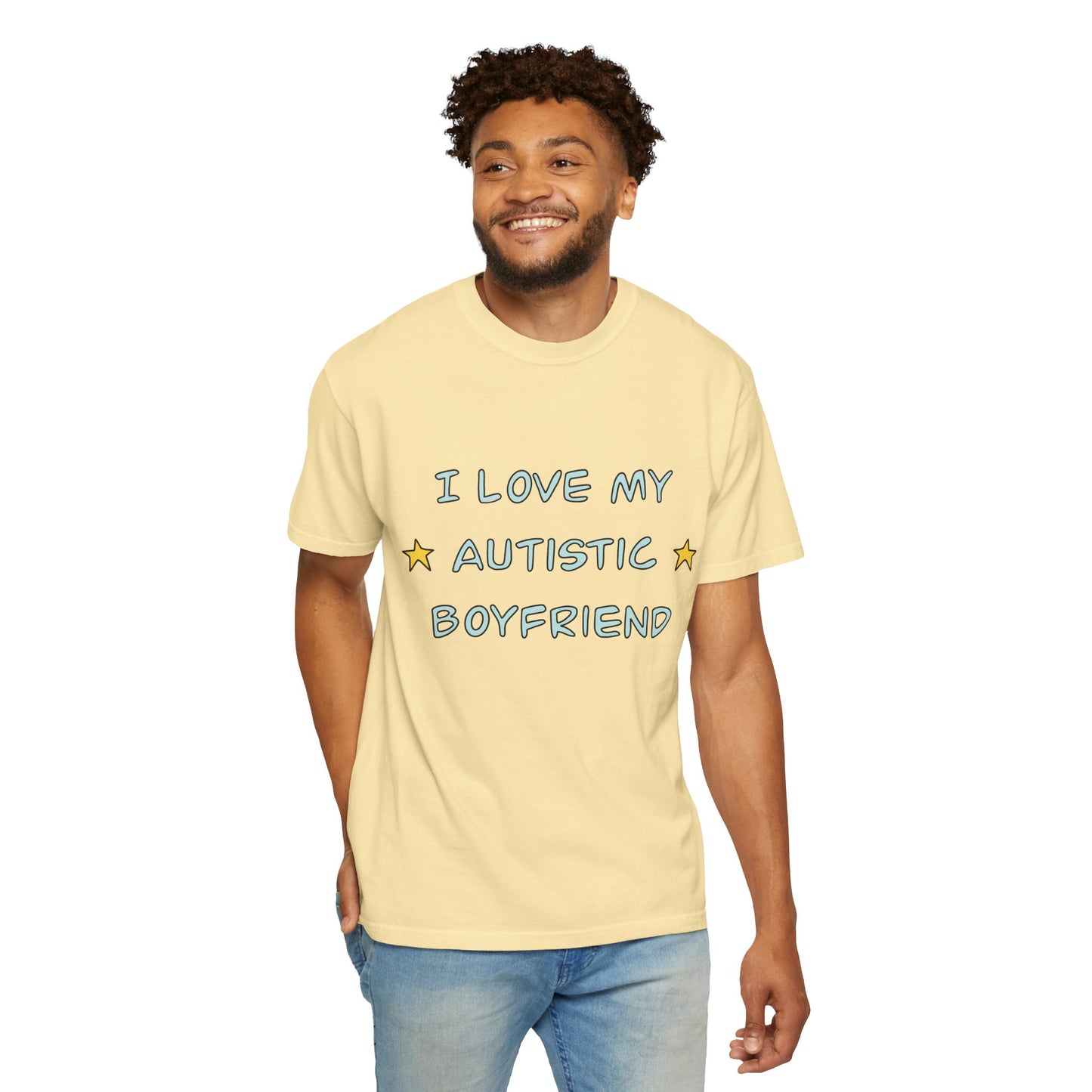 I Love My Autistic Boyfriend T-shirt