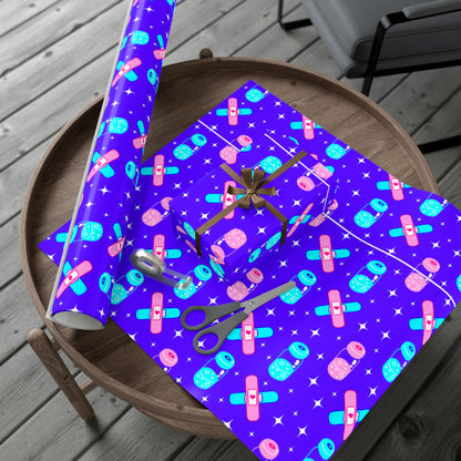 Trans HRT Pattern Gift Wrap Paper