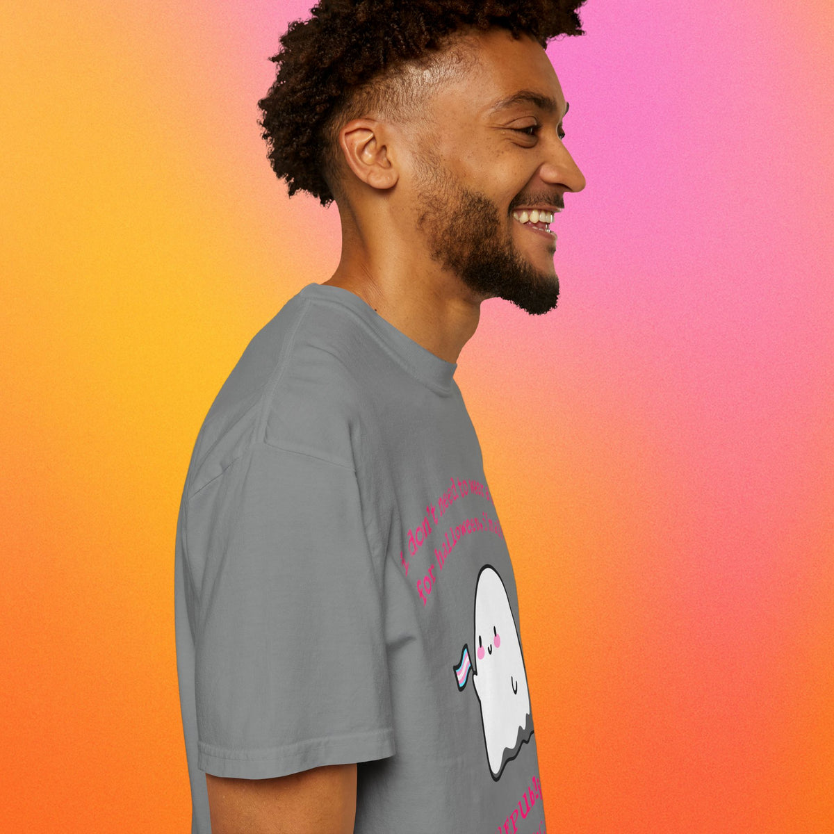 "Republican's Nightmare" Halloween Trans Ghost Tee