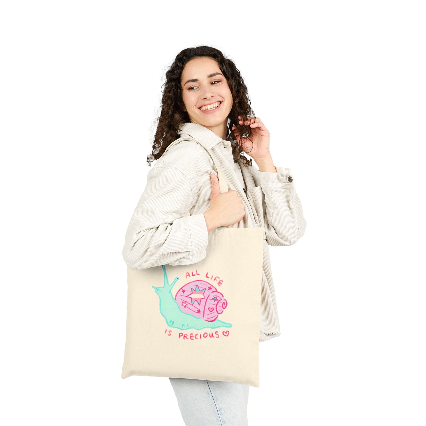Cotton Canvas Tote Bag