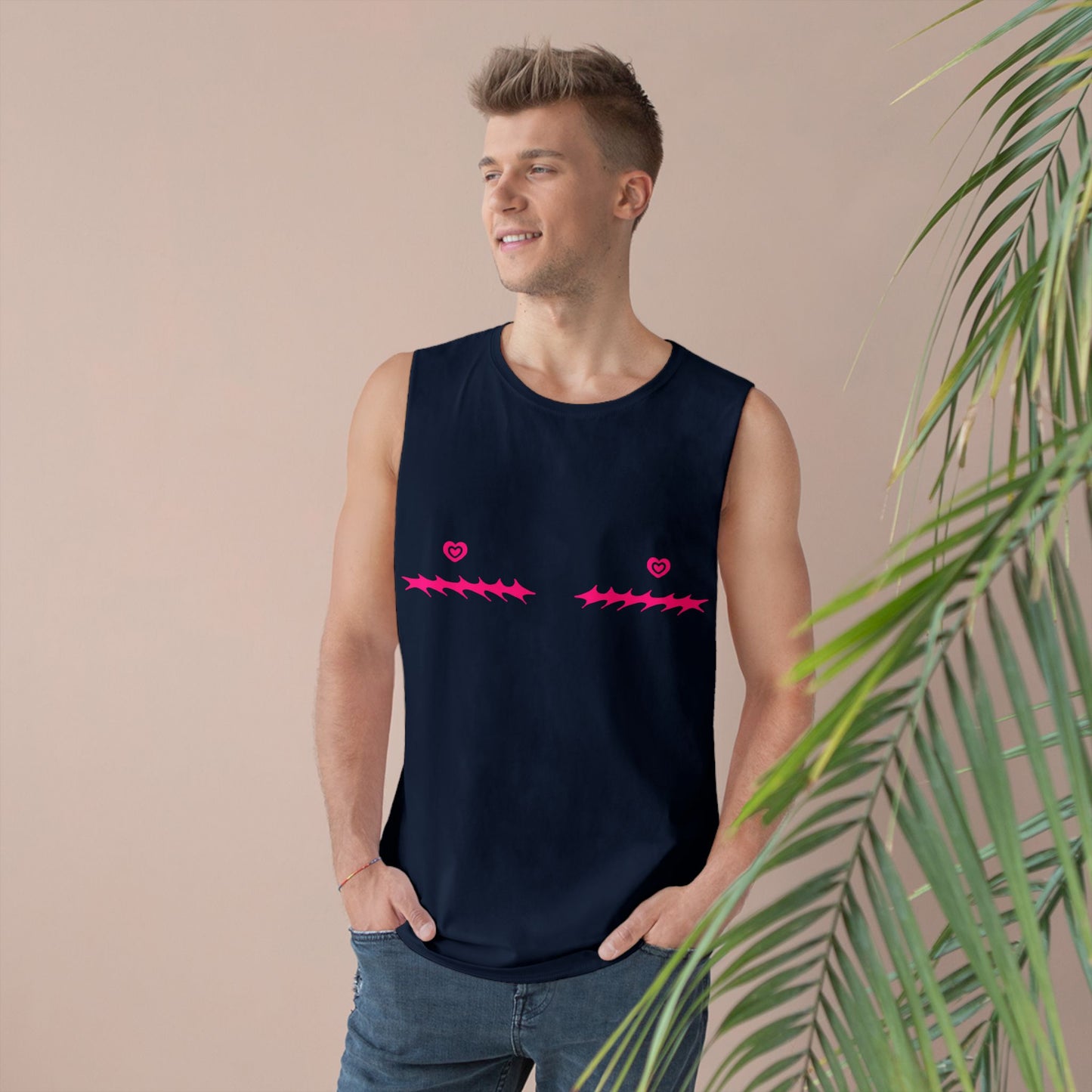 Heart Nipple Top Surgery Scars Tank Top