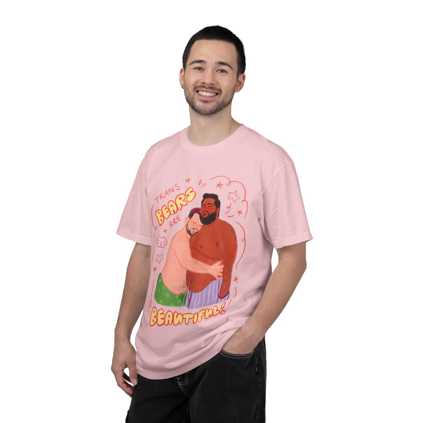 "Trans Bears are Beautiful!" LGBTQ+ Pride Summer T-Shirt