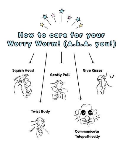 Crochet Worry Worms