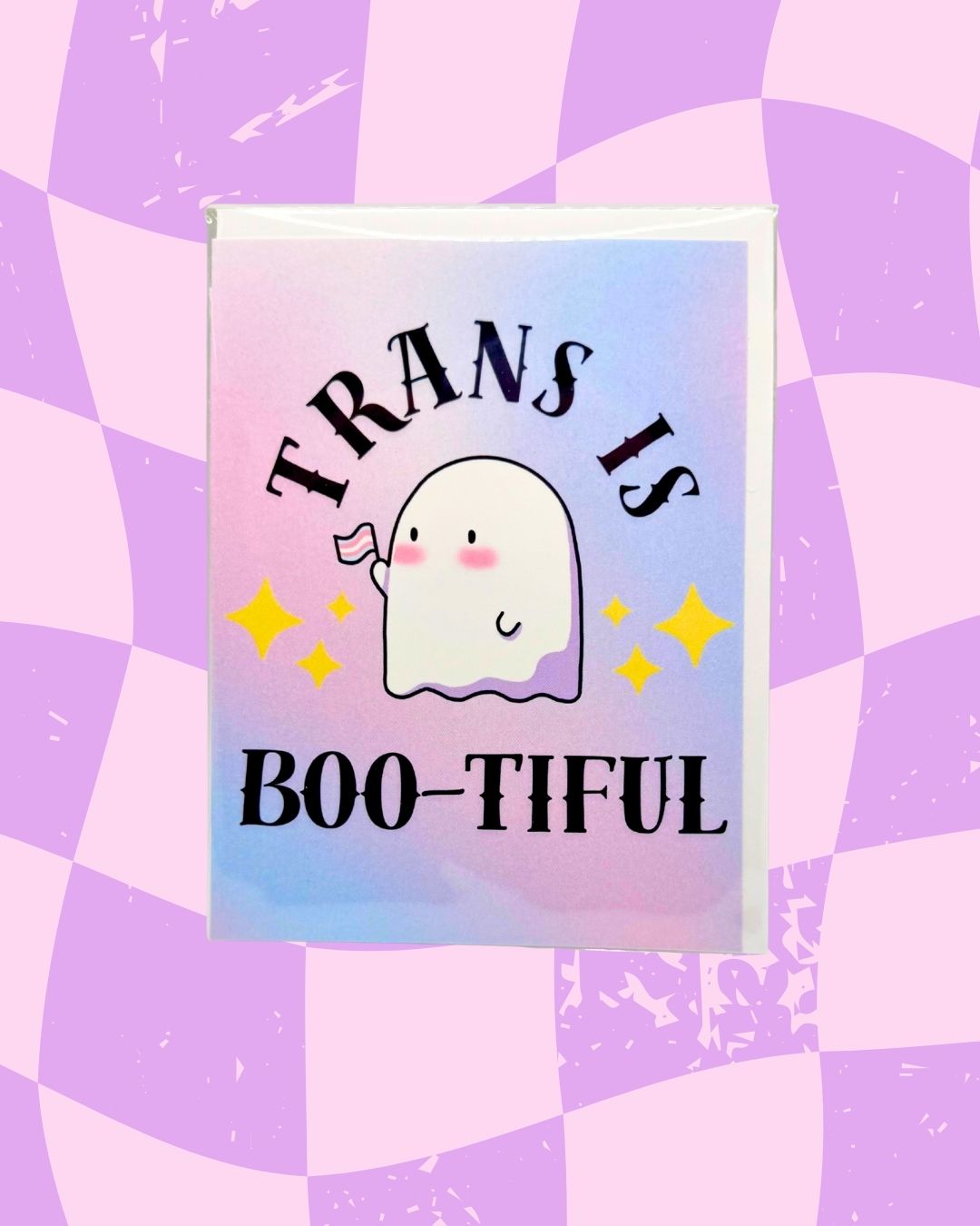 Trans is Boo-tiful Card