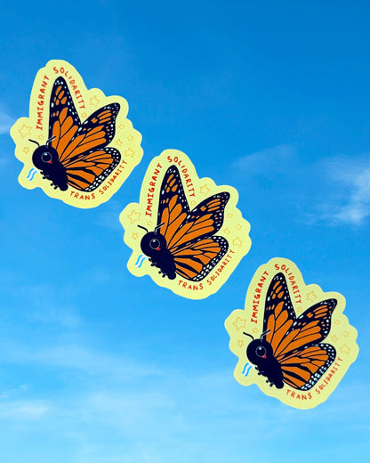 Monarch Solidarity Sticker