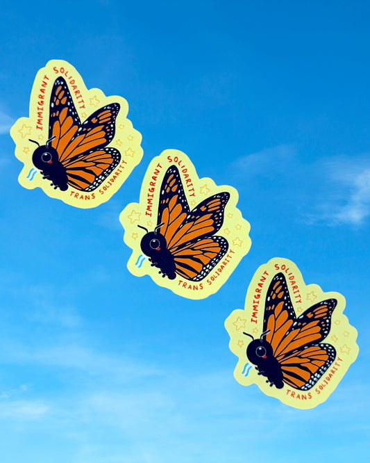 Monarch Solidarity Sticker