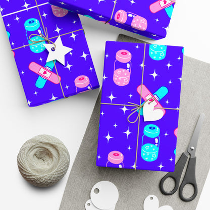 Trans HRT Pattern Gift Wrap Paper