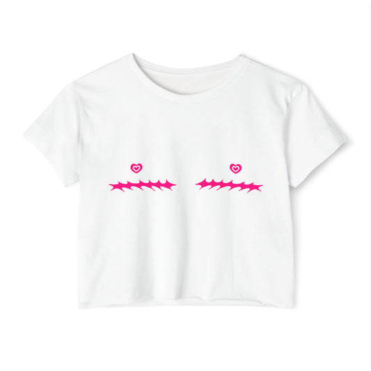Heart Nipple Top Surgery Crop Top Shirt