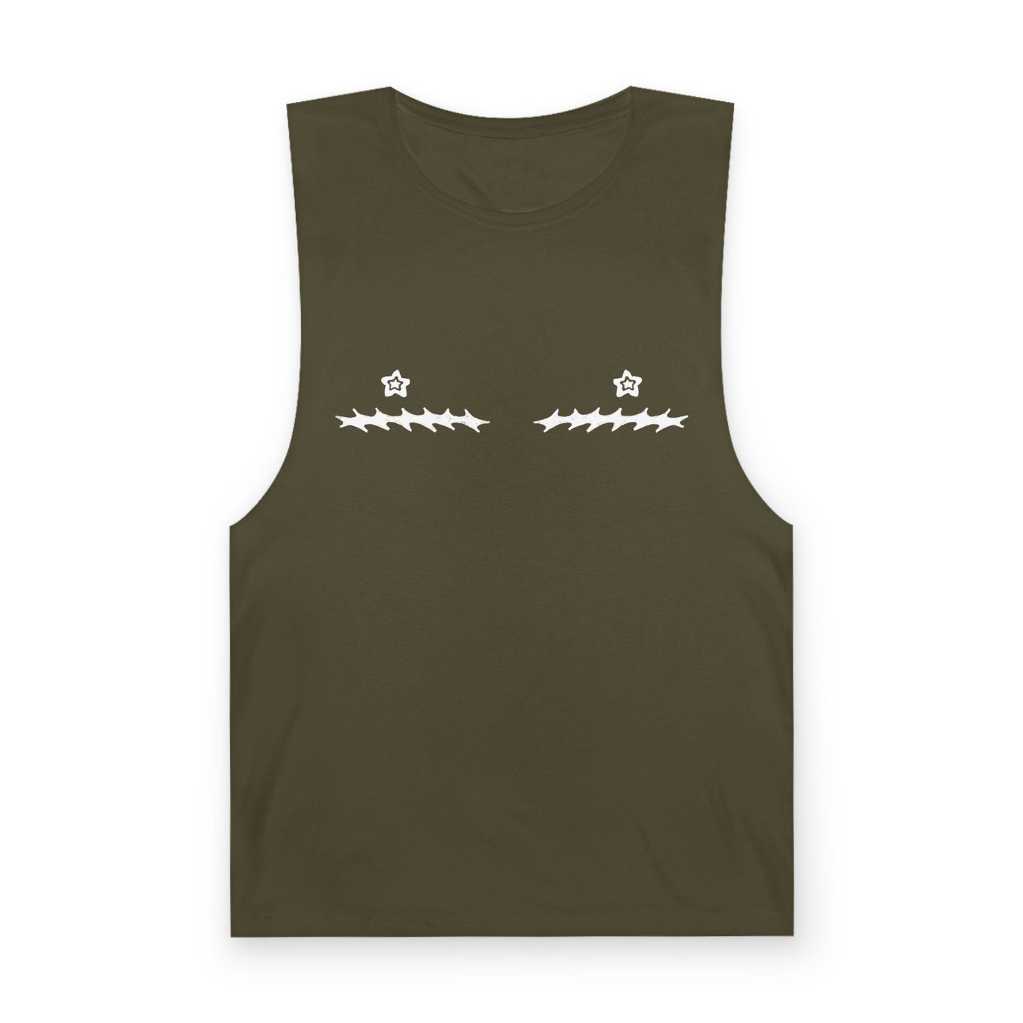 Star Nipple Top Surgery Scars Tank Top