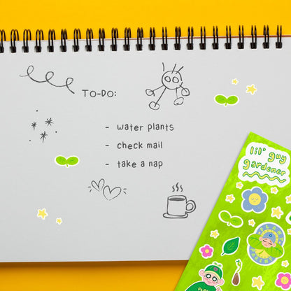 Plant/Gardener Sticker Sheet