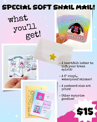 SoftBoysClub Trans+ Affirming Monthly Mail Club  💌