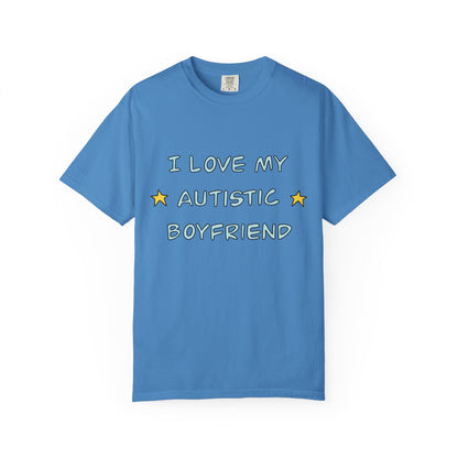 I Love My Autistic Boyfriend T-shirt