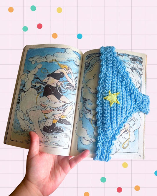Crochet Book Thong Bookmarks