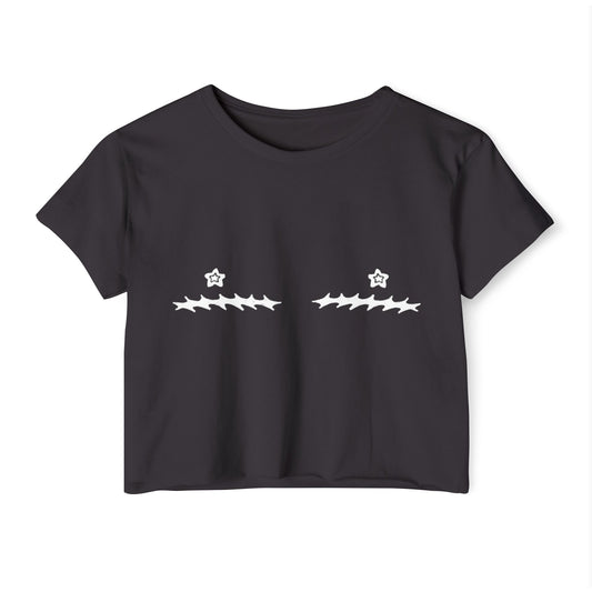 Star Nipple Top Surgery Crop Top Shirt