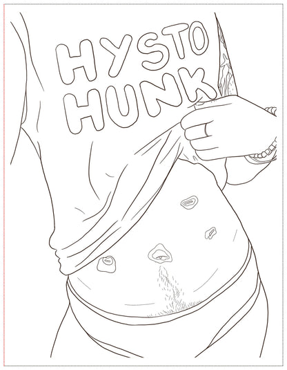 Soft Boys, Trans-Masculine Coloring Book (Digital Download)