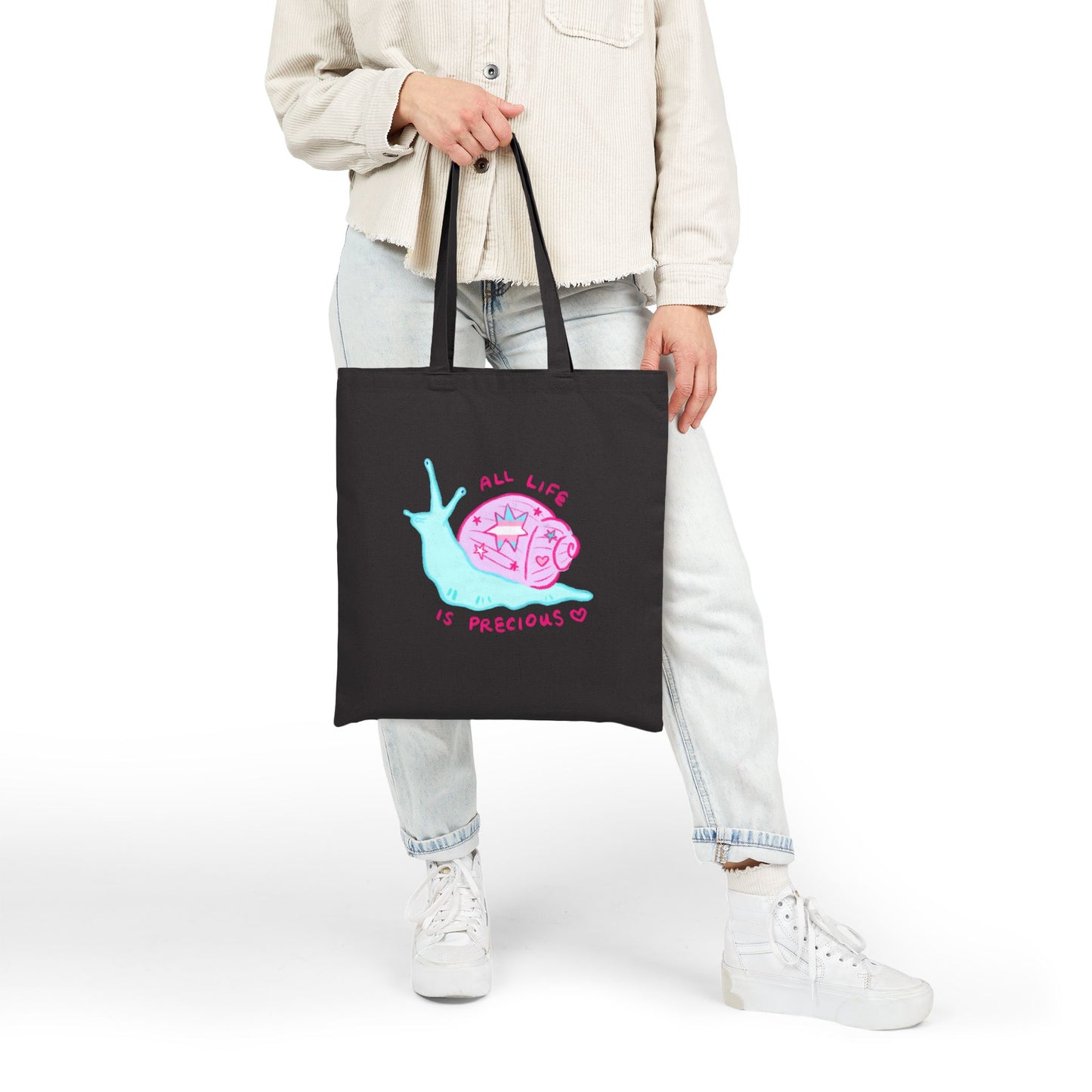 Cotton Canvas Tote Bag