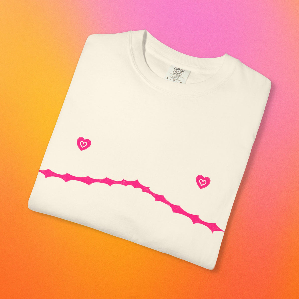 Heart Nipple Continuous Top Surgery Scars Tee