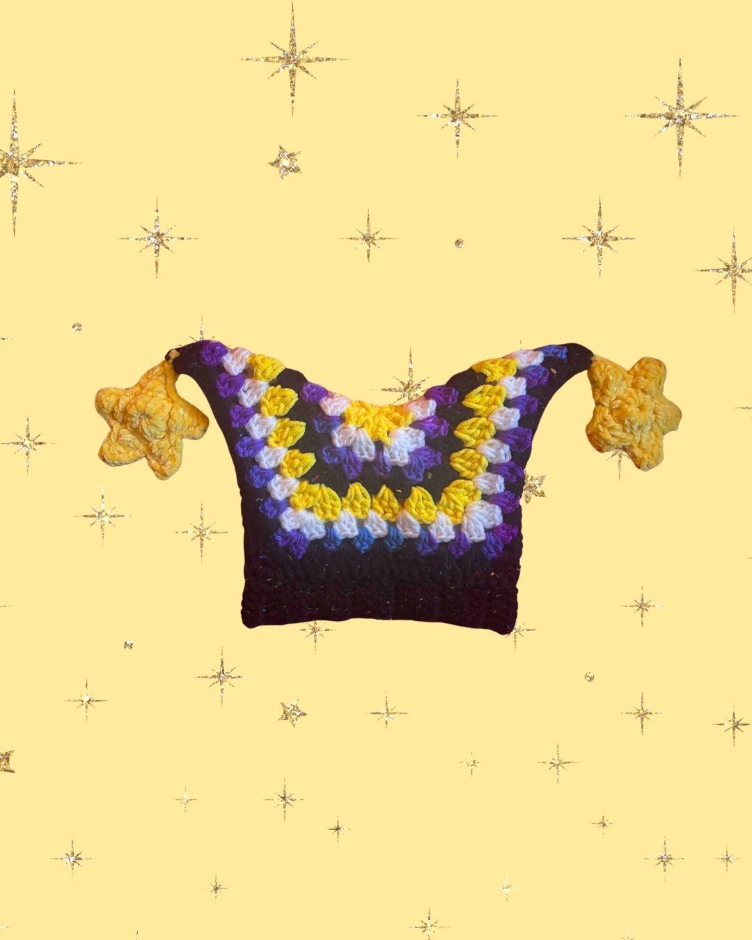 Crochet LGBTQ+ Pride Jester Hat PRE-ORDER