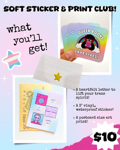 SoftBoysClub Trans+ Affirming Monthly Mail Club  💌