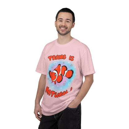 Trans is Natural Clownfish Colorful Ocean LGBTQ+ T-Shirt