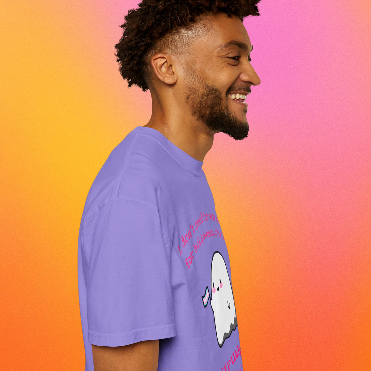 "Republican's Nightmare" Halloween Trans Ghost Tee