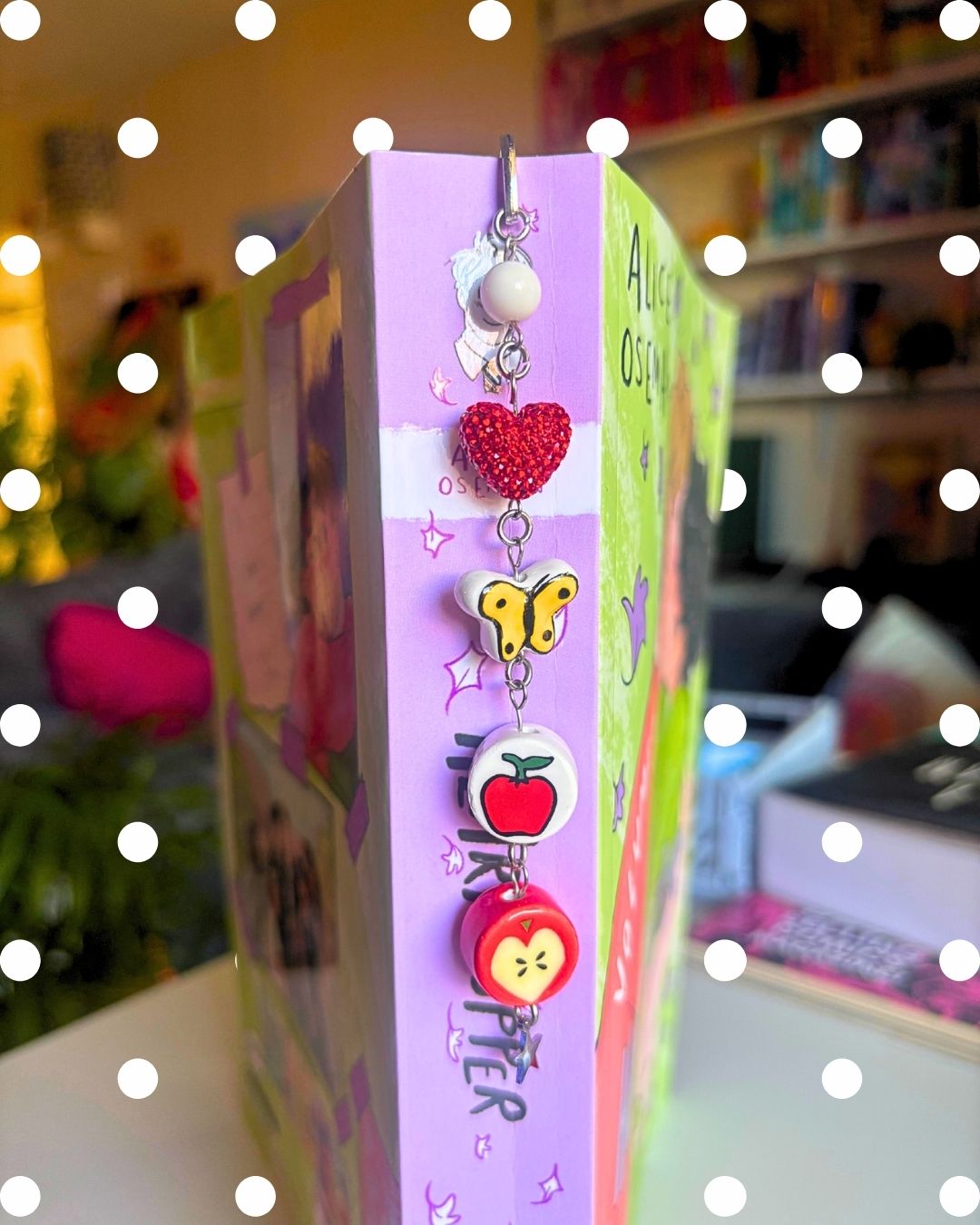 Whimsical Dangle Charm Bookmarks