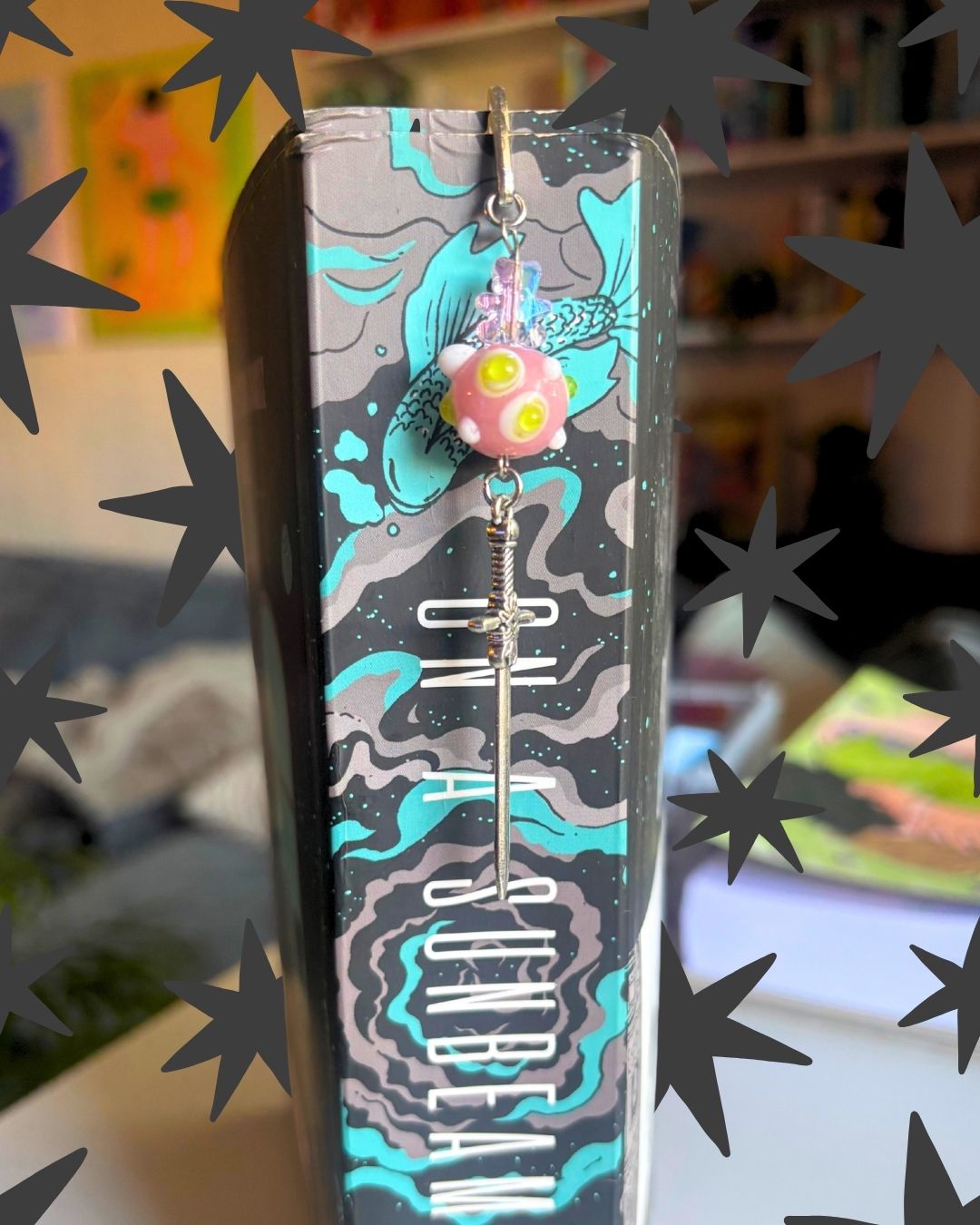 Whimsical Dangle Charm Bookmarks