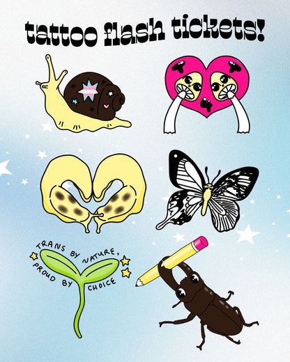 Spring Flash Tattoo Ticket