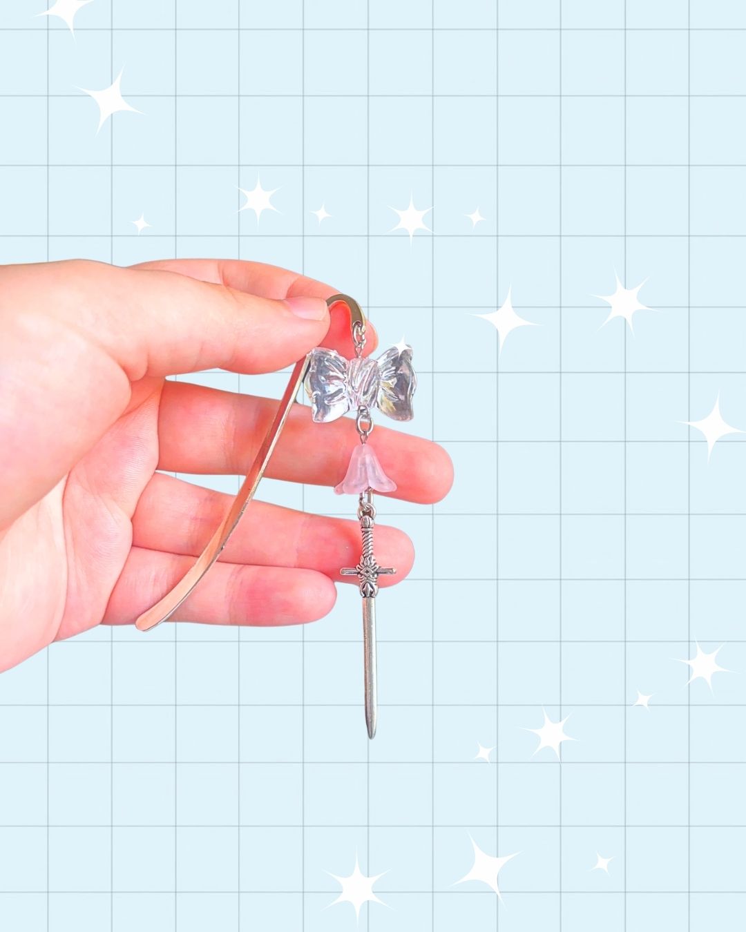 Whimsical Dangle Charm Bookmarks