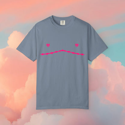 Heart Nipple Continuous Top Surgery Scars Tee