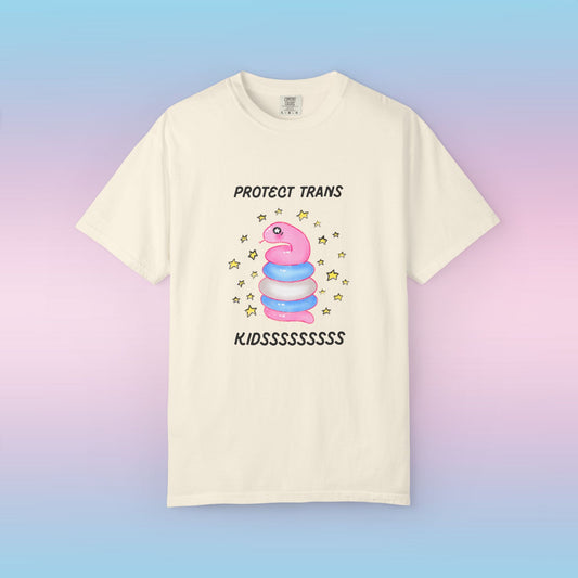 Protect Trans Kidssssss Snake Tee 🐍