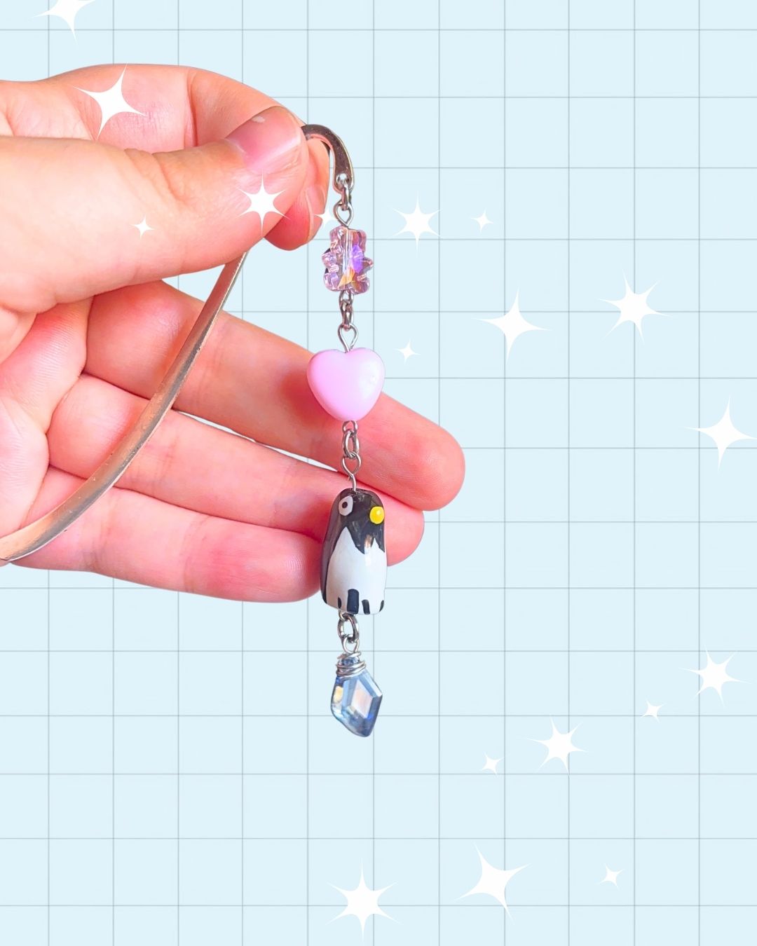 Whimsical Dangle Charm Bookmarks