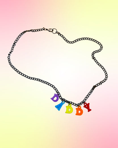 Flagging Pride Letter Necklaces