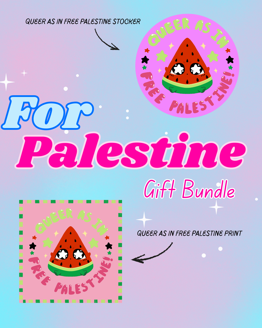 Queers For Palestine Bundle