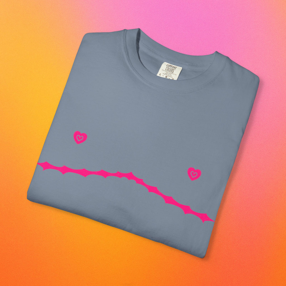 Heart Nipple Continuous Top Surgery Scars Tee