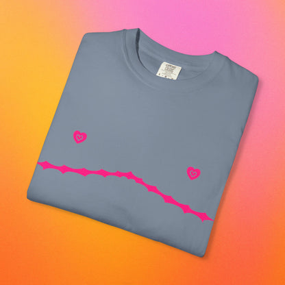 Heart Nipple Continuous Top Surgery Scars Tee