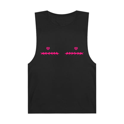Heart Nipple Top Surgery Scars Tank Top