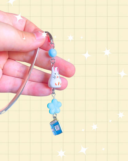 Whimsical Dangle Charm Bookmarks