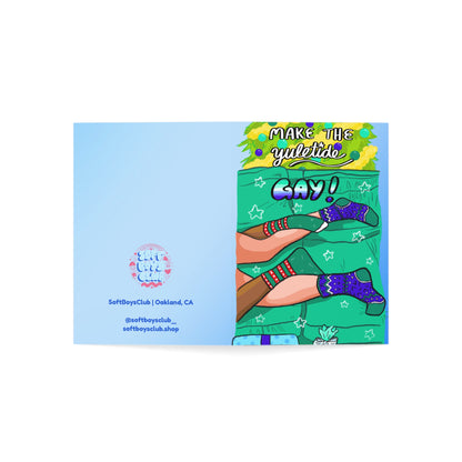 Make the Yuletide Gay MLM Holiday Greeting Card