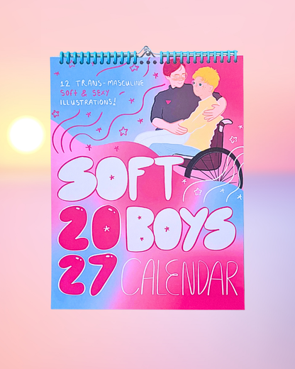 2027 SOFT BOYS CALENDAR PRE-ORDER! 🏳️‍⚧️💖💫