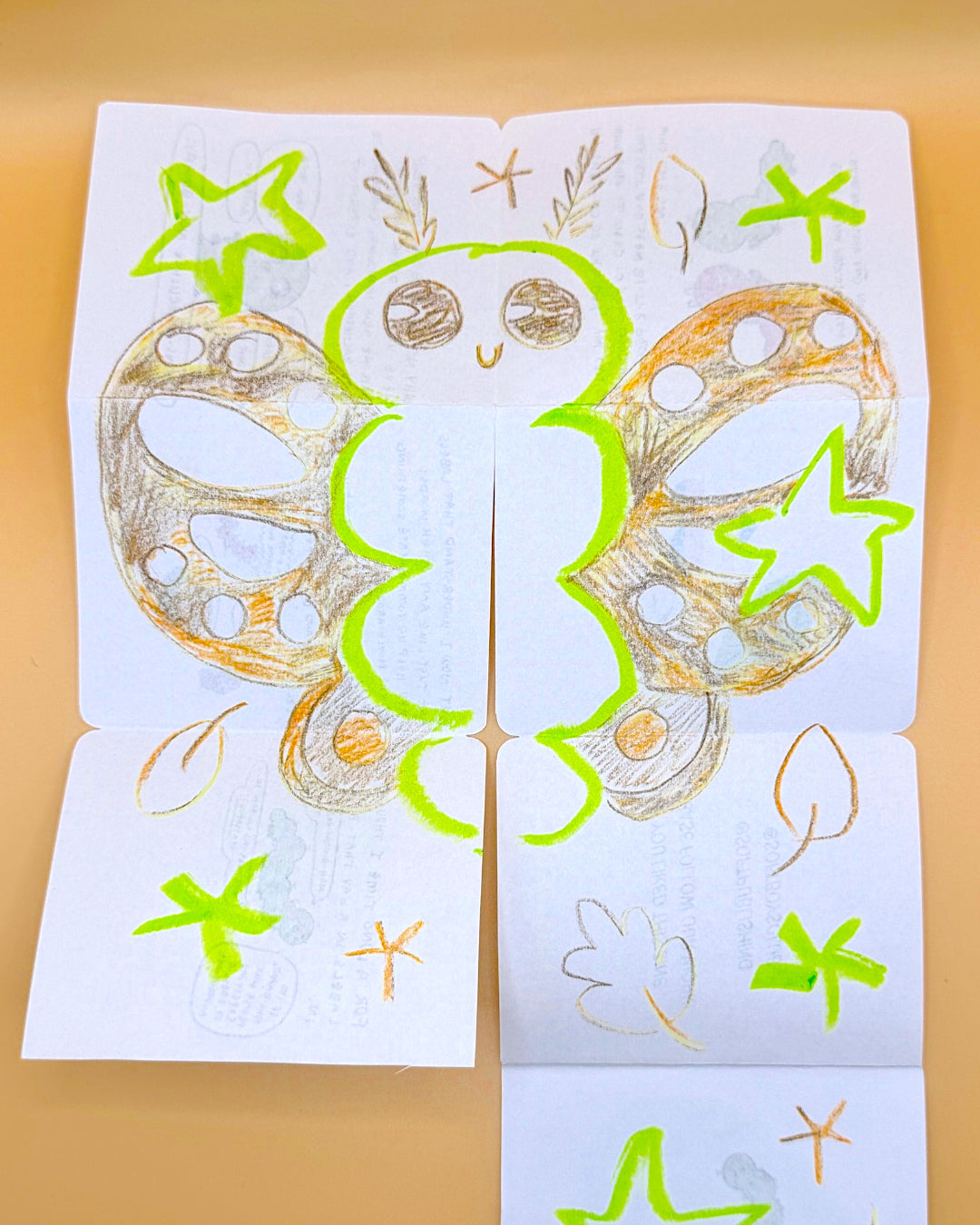 Trans and Nonbinary Caterpillar Zine