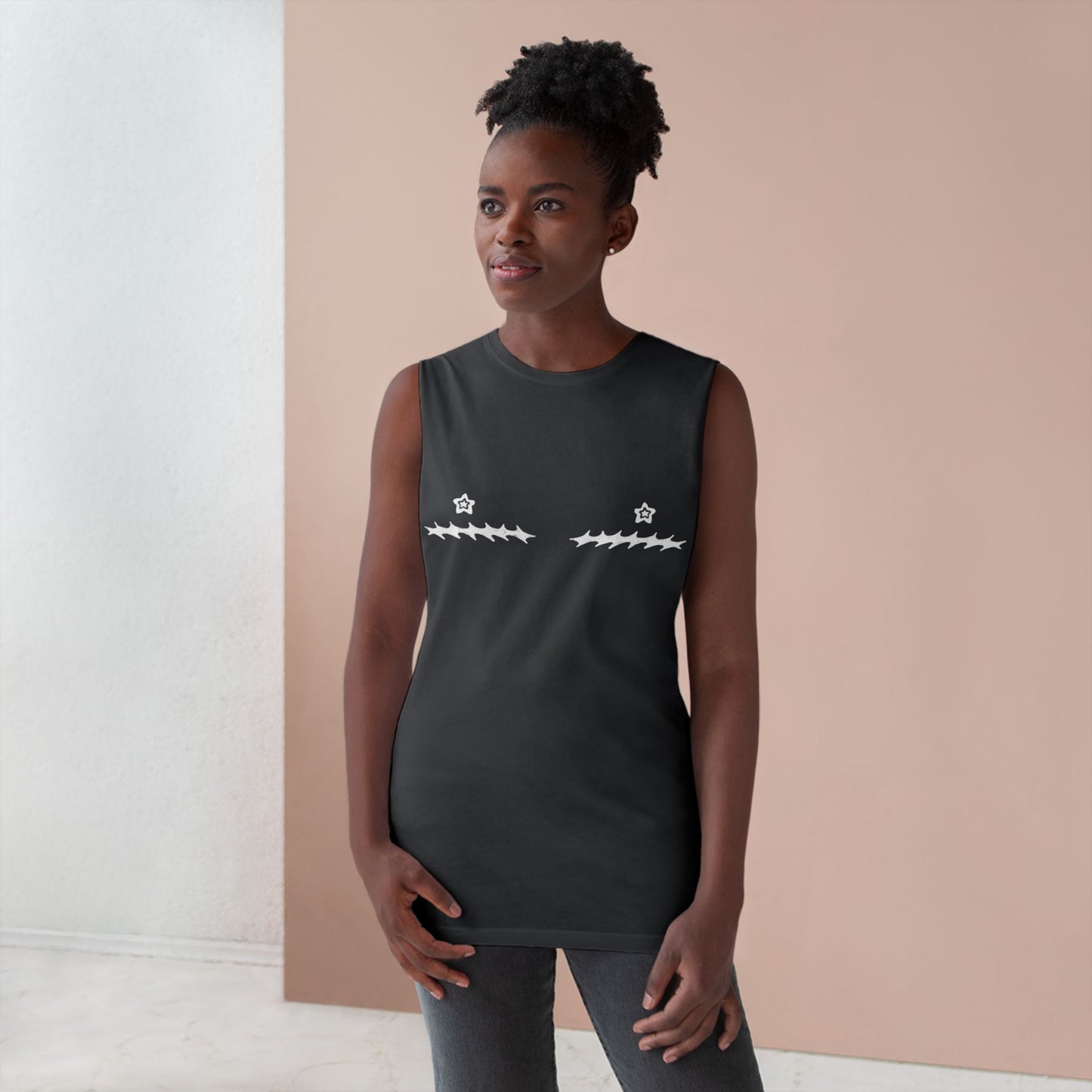 Star Nipple Top Surgery Scars Tank Top
