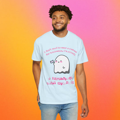 "Republican's Nightmare" Halloween Trans Ghost Tee